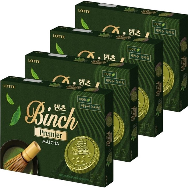 롯데 빈츠 204gx4개, 204g, 4개