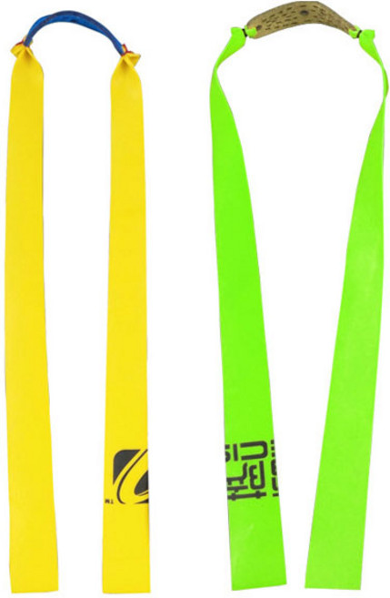 한줄 새총 고무밴드 고무줄 고탄력 슬링샷, 1개, 색상랜덤