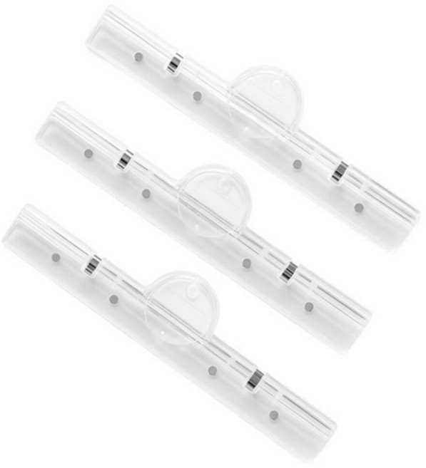 모어데이홈 냉장고 자석 마그넷 클립 바 3p, 화이트