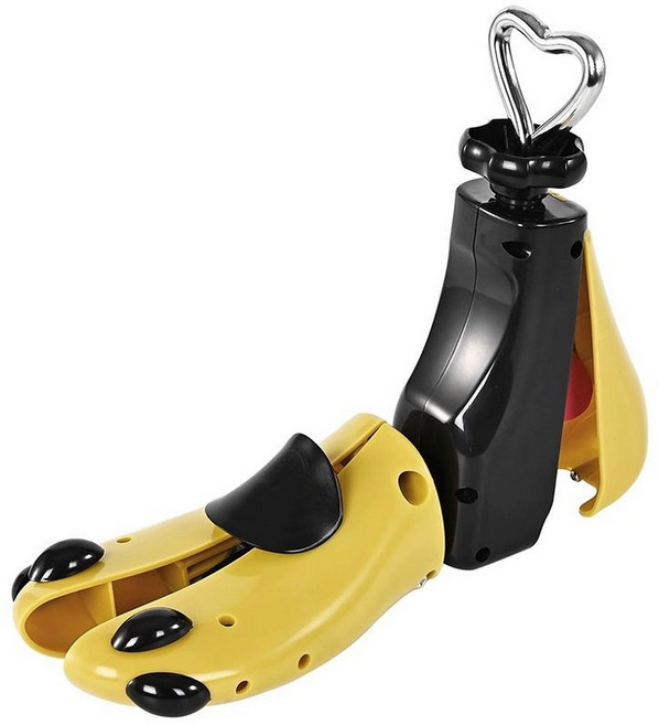 제골기 확장기 발등 구두늘리기 운동화 하이탑 신발볼늘리기, 1개, 옐로우 36-41 사이즈 단품