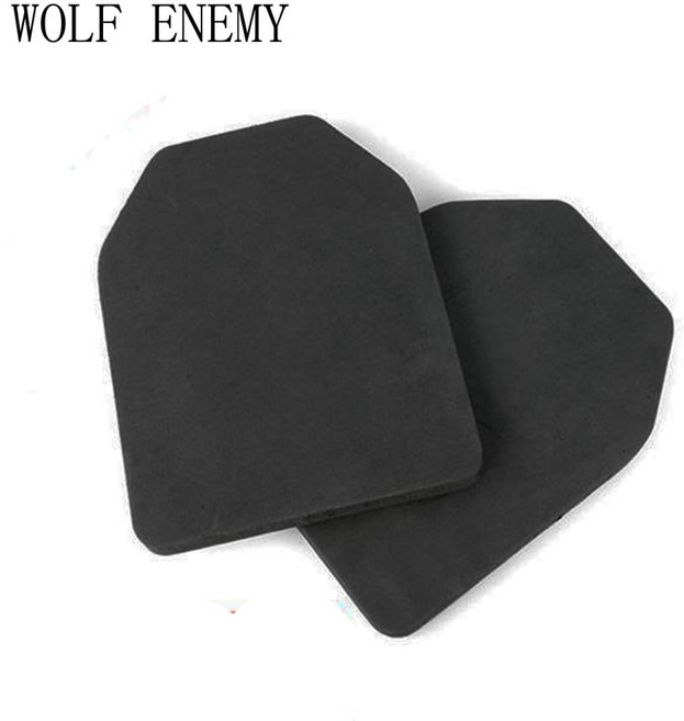 방검조끼 방검복 목 찔림 방지 2PCS 더미 EVA SAPI 탄도 플레이트 내부 라이너 폼 패드 패널 전술 Airsoft 바디 아머 군사 사냥 조끼 액세서리, 01 2pcs