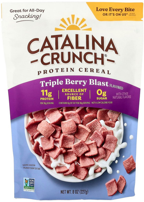 카탈리나크런치 프로틴시리얼 트리플베리블라스트 227g CTA-46874, Catalina Crunch, 프로틴 시리얼, 트리플
