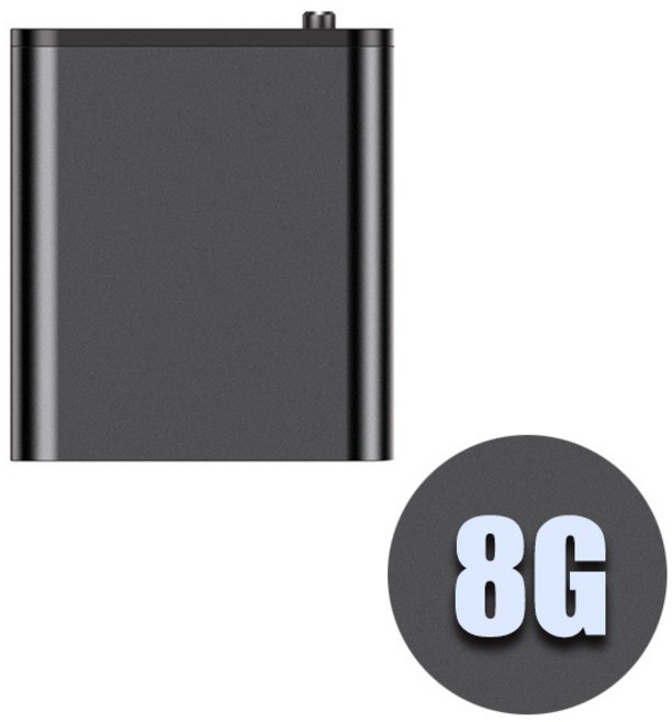 微型高清錄音筆 遠距降噪 時間戳記 即錄即聽, 8GB(容量可達3天), 8GB(容量可達3天)