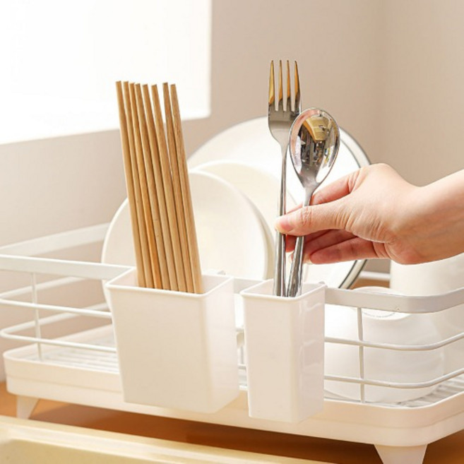 걸이형 수저꽂이 조리도구통, 1개