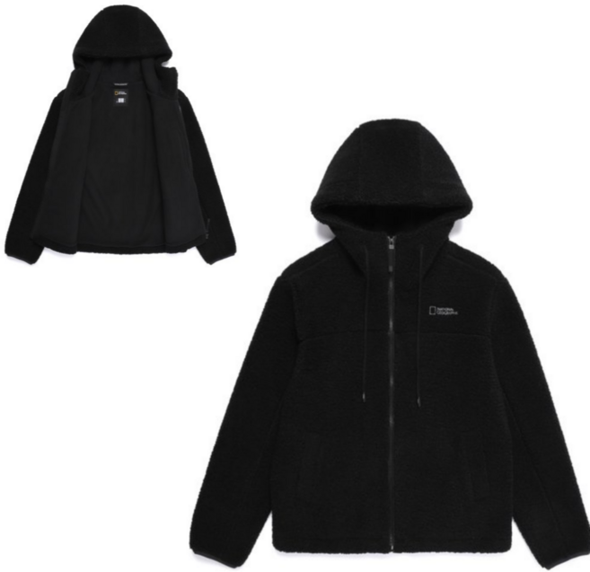 2025 FW 내셔널지오그래픽 코토니 후디 플리스 자켓 N254UFJ150