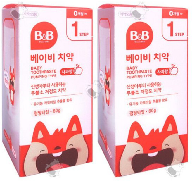 비앤비 베이비 오랄크린 액상형 유아 구강세정제, 2개