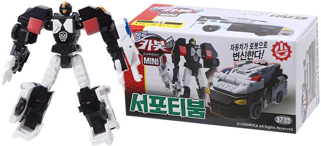 초이락 헬로카봇 미니 서포티붐 로봇장난감, 혼합색상, 1개