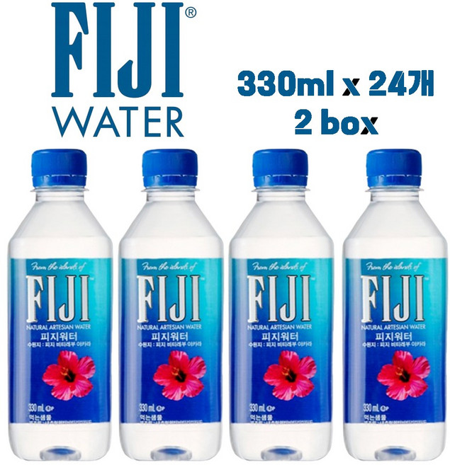 피지워터 생수, 330ml, 48개