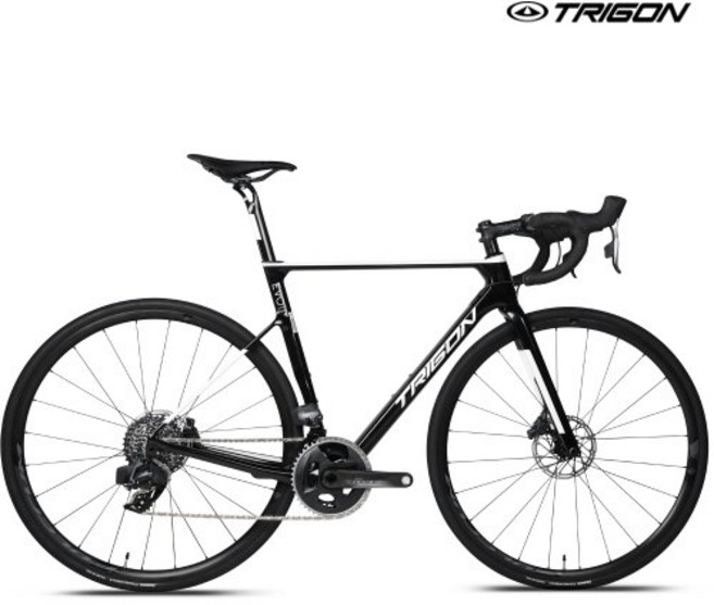 2023 트리곤 다크니스 에보 스램 포스 AXS 무선 24단 전동구동계 카본 디스크 로드, S_펄크럼 레이싱 600, 1개