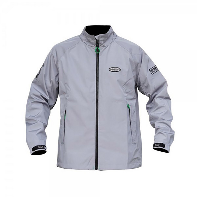 라이더런 바람막이 오토바이 자켓(실버) 사계절 자전거 바람막이 (비니사은품증정), M