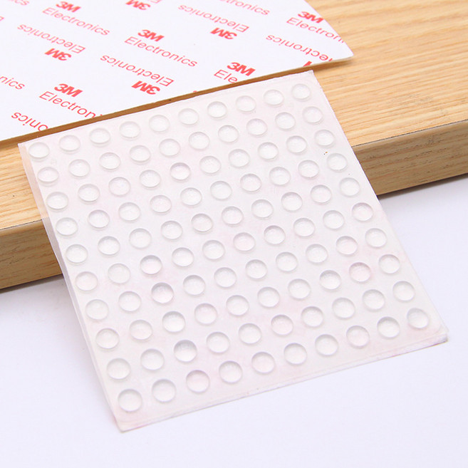 3종류 고무쿠션 100알 소음방지 패드 스티커 방문 문콕 충격방지스티커 다용도 밀림