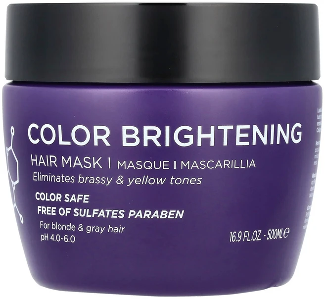 루세타 뷰티 컬러 브라이트닝 헤어 마스크 500ml (16.9 fl oz) LBY-00821 - 쿠팡