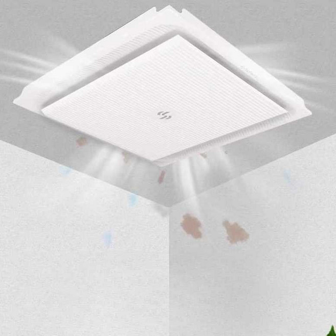 화장실 천장 환풍기 욕실 댐퍼 아파트 가정용 환기팬, B 천장형 250x250/풍량 120