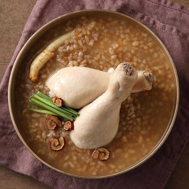 바른 닭다리 삼계탕 보양식, 5개, 600g