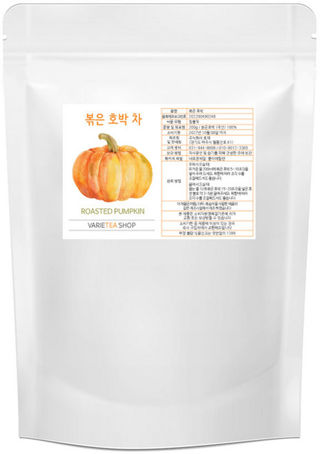 굿라이프365 볶은 호박차 200g 국산 로스팅 호박, 1개, 1개입