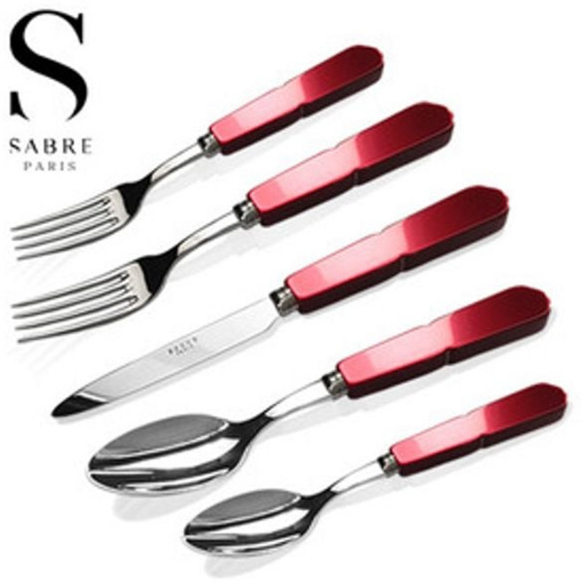 사브르 프랑스 명품 구스타브 레드 디너 5종세 gaj*154AS, 본상품선택