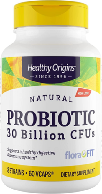 Healthy Origins Probiotic 30 Billion CFU's 헬시오링즈 프로바이오틱 60식물성캡슐, 60정, 1개