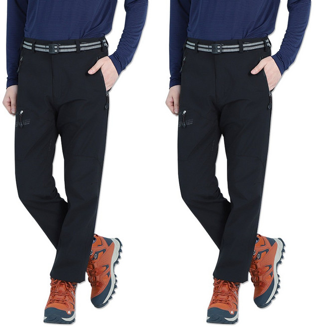 꽃중년 여름 작업복바지 스판 기능성 편한 작업용 하의 원플러스원 빅사이즈