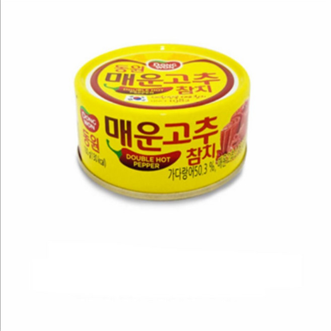 다미겨미 동원 요리용 참치 4종 고추참치캔, 1개, 100g