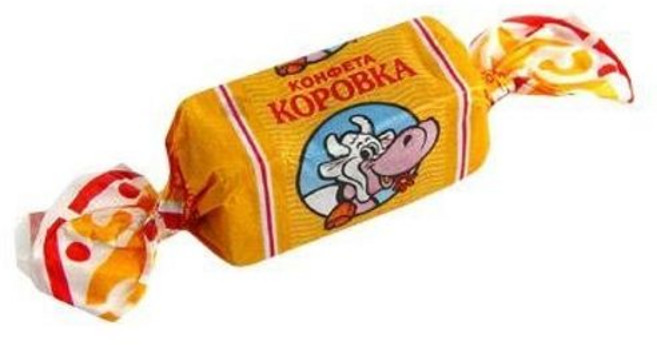 캔디 "코로브카" (코로브카) 454g (로트 프론트) Candy "Cow" (Korovka) 1 Lb (Rot Front), 1개