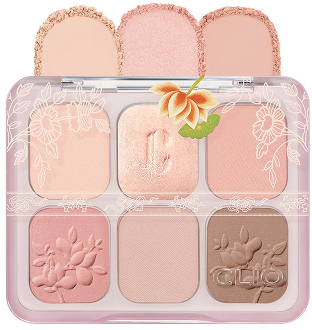 [왕실에디션] 클리오 뮤즈 마스터 팔레트, 1개, 02 꽃가마코랄 [왕실에디션]