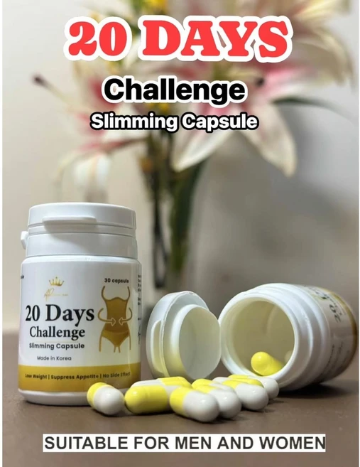 20 DAYS CHALLENGE SLIMMING CAPSULE, 1개, 30정 - 쿠팡