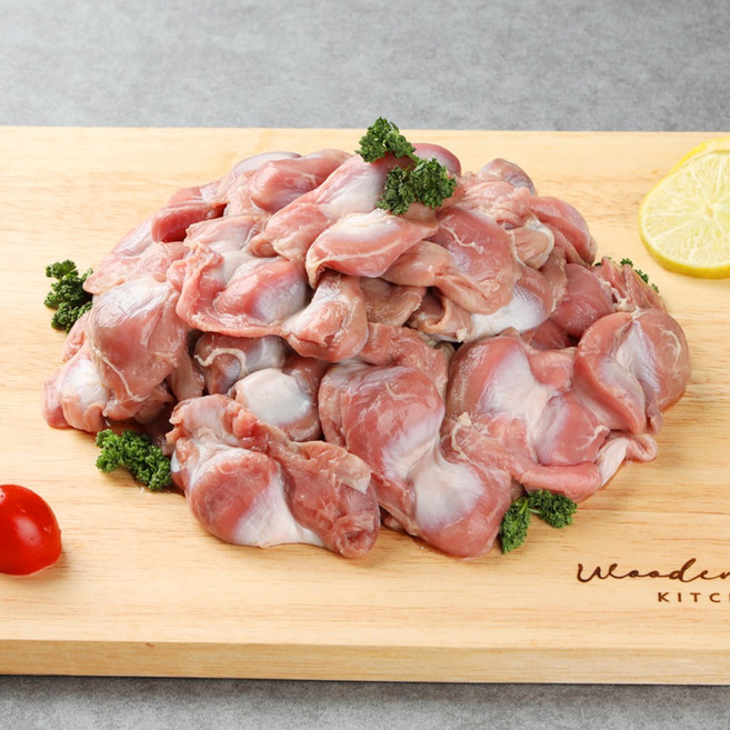 (1+1)국내산 닭 근위 모레집 닭똥집(냉동), 1kgX2개