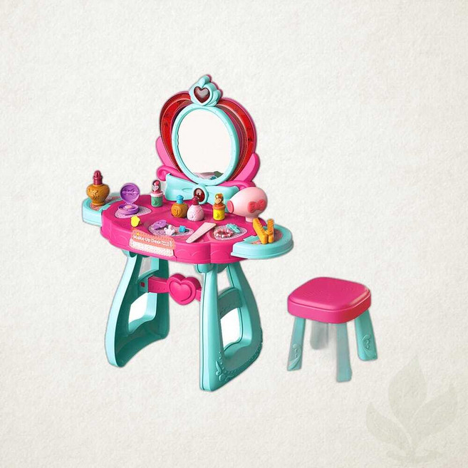 미용놀이 뷰티풀 메이크업 데스크 바니랜드 화장대놀이 9375907 1개입