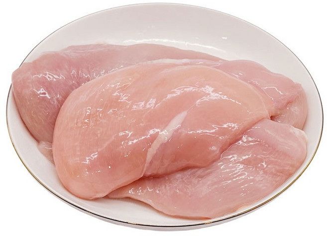 [컴닭] 식탁물가안정가 국내산 생닭가슴살 냉동 냉장 1kg 헬스 통가슴살, 1개