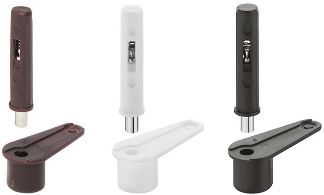 헤펠레 목문 매립 설치용 피봇 힌지 상하 1쌍, 매립피봇힌지화이트, 1개