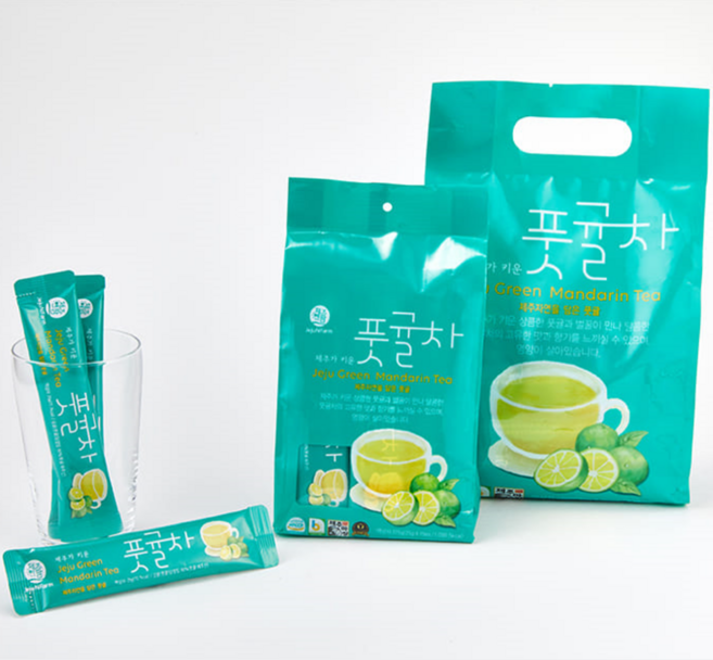 청정 제주가 키운 풋귤차 제주마씸 제주 풋귤 따뜻한 차 차가운 차, 1세트, 25g