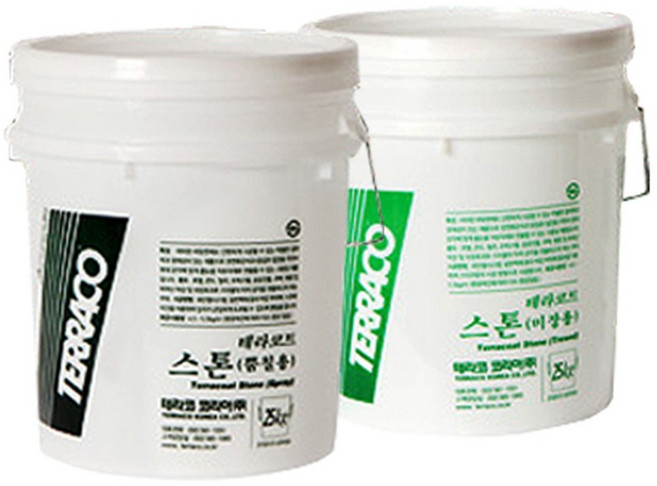 테라코 스톤 화강석 질감 미장 스프레이용 외벽마감재 25kg, TS 25 (미장용)