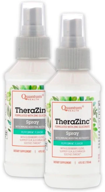 신체 발육 청소년 단백질 합성 퀀텀 헬스 테라진크 스프레이 4온스(2팩), 신체 발육 청소년 단백질 합성 퀀텀 헬스 테라진크 스프, 118ml - 쿠팡