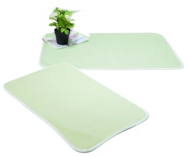 YOUPAN 여름 시원한 쿨매트 아이스 냉감 패트 침대 시트, A아이스 그린