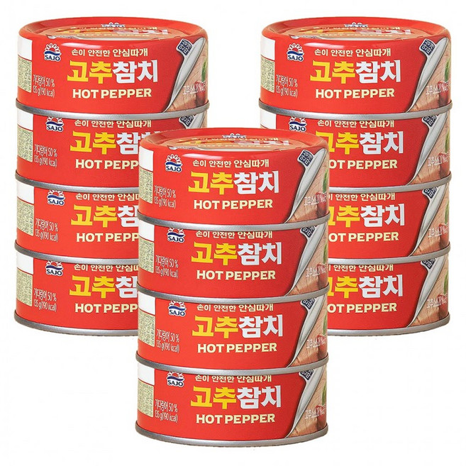 사조 고추참치 135g x 12개, 없음