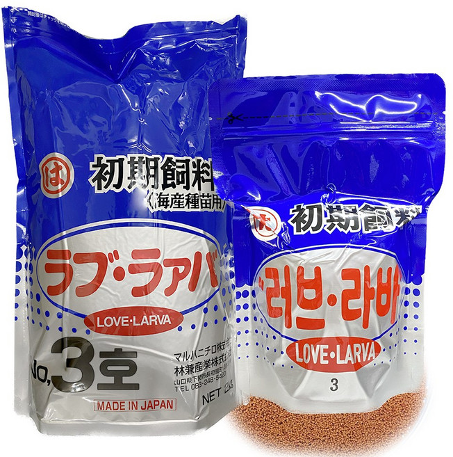 전문가 열대어사료 러브라바 3호 500g 가성비사료 대용량, 1개