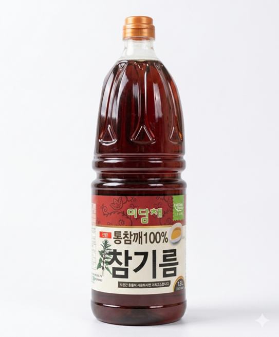 미담채 통참깨100% 참기름1.8L, 1개, 1.8L
