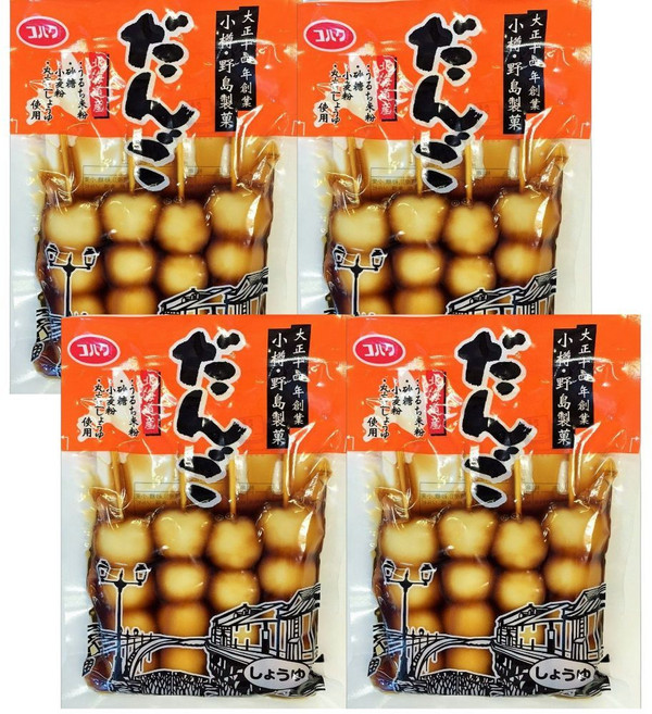 일본 미타라시 당고 쫀득한 일본떡꼬치 단고 / 4개입 x 4팩 간장맛, 1개