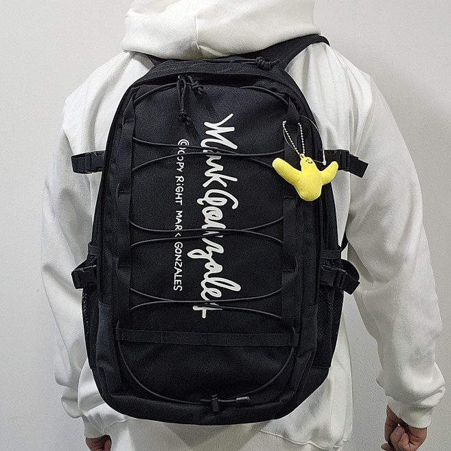 [국내매장판 A/S가능]마크곤잘레스 Street Backpack 백팩 블랙 30L 15인치 노트북가방 책가방 학생 남성 여성