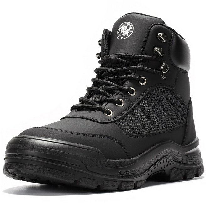 남자 발편한 작업화 경량 발편한 안전화 튼튼한 전공 현장 작업화 경량 미끄럼 방지 기능화
