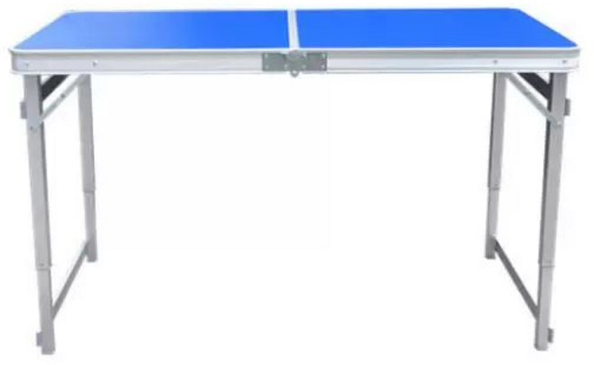 접이식 미니 탁구대 야외 실내 이동식 가정용 야외, 1개, 강화 다리 탁구대