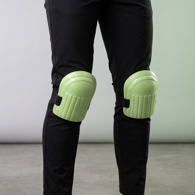 푹신한 무릎 보호대 패드 2p (고급형), green, 1개