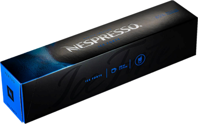 네스프레소 캡슐 버츄오 아이스 포르테 캡슐커피, 1개, 10개입, 12.5g