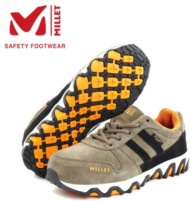 밀레 MILLET M-007 안전화 작업화 4인치, 1개, 기본