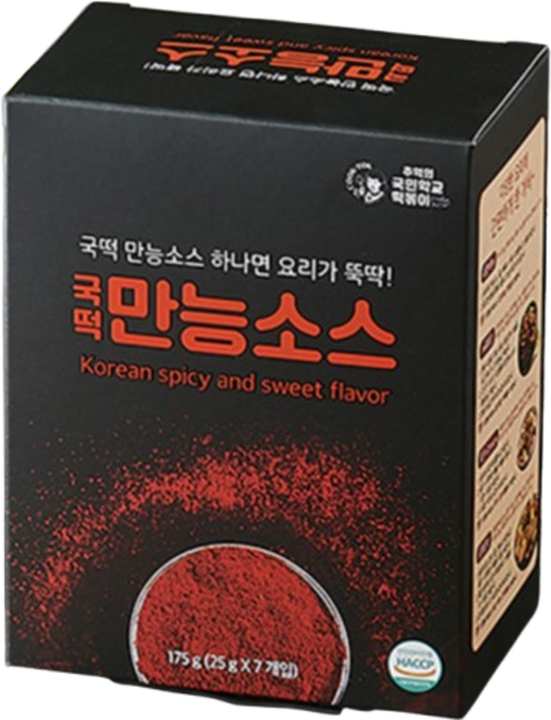 국떡 가루소스, 175g, 2박스