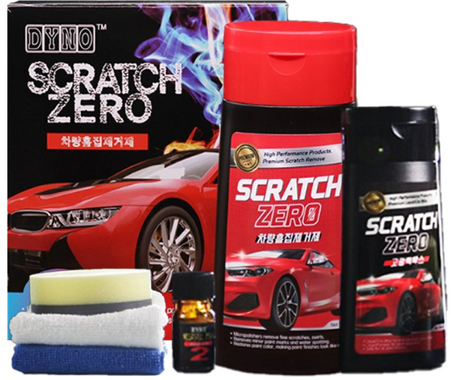 흠집제로 스크래치 제로 자동차 흠집 기스 제거제 컴파운드, 1개, 5ml