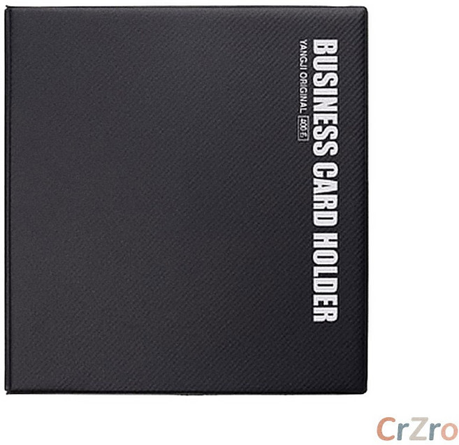 양지 명함첩 8단 400매 6호 대용량 명함정리함 카드 보관함 명함꽂이 1개입