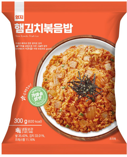 엄지-햄김치볶음밥300g, 5개, 300g