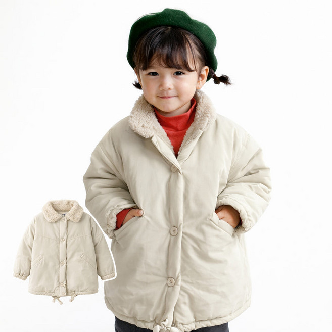 키즈 남아 여아 뽀글이 점퍼 가을 겨울 패딩 아기옷