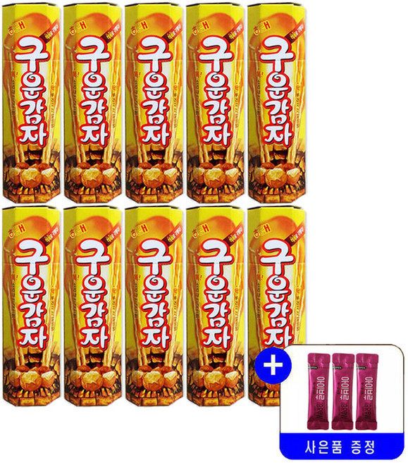 해태 구운감자 27g 묶음행사+사은품, 10개